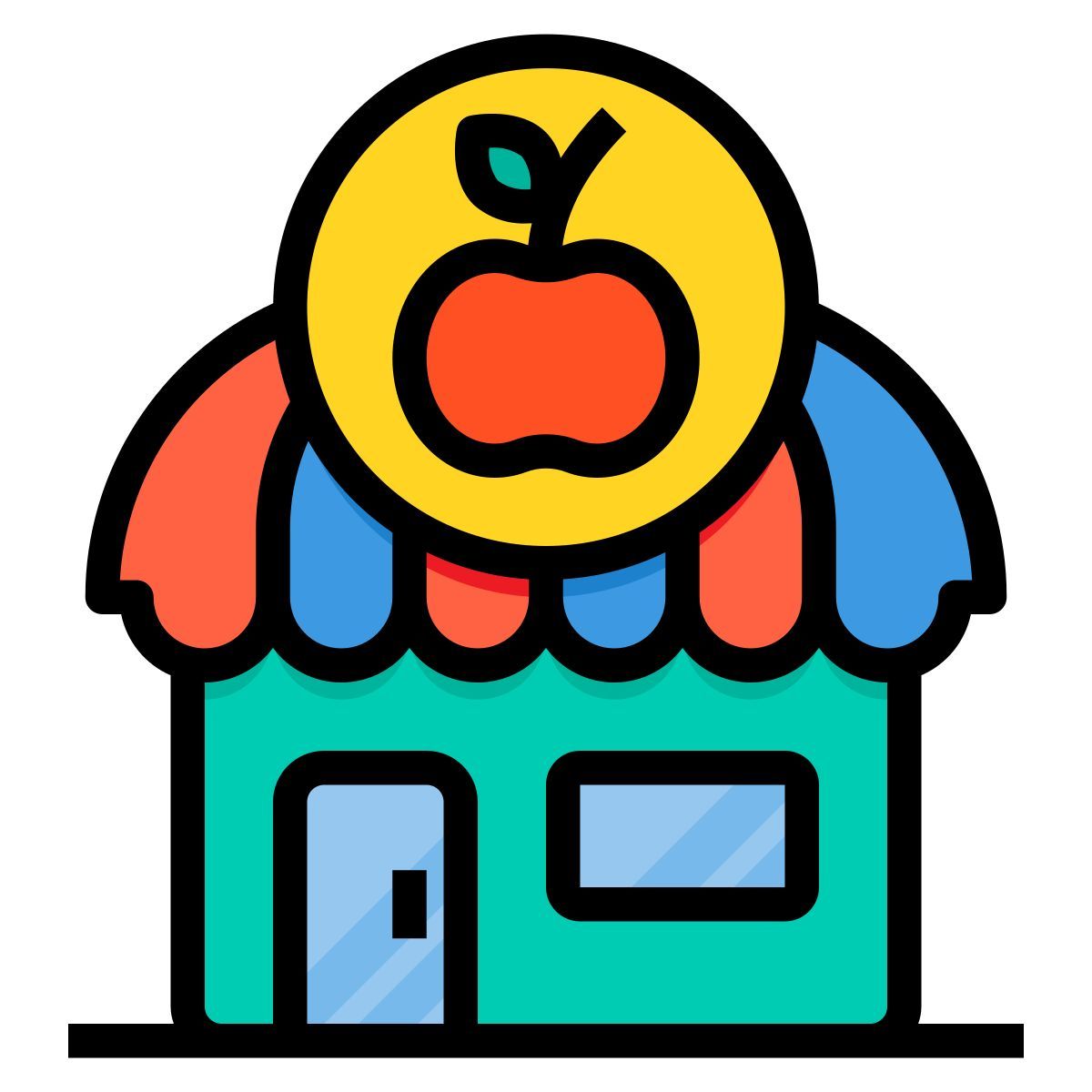 fruit shop icon
