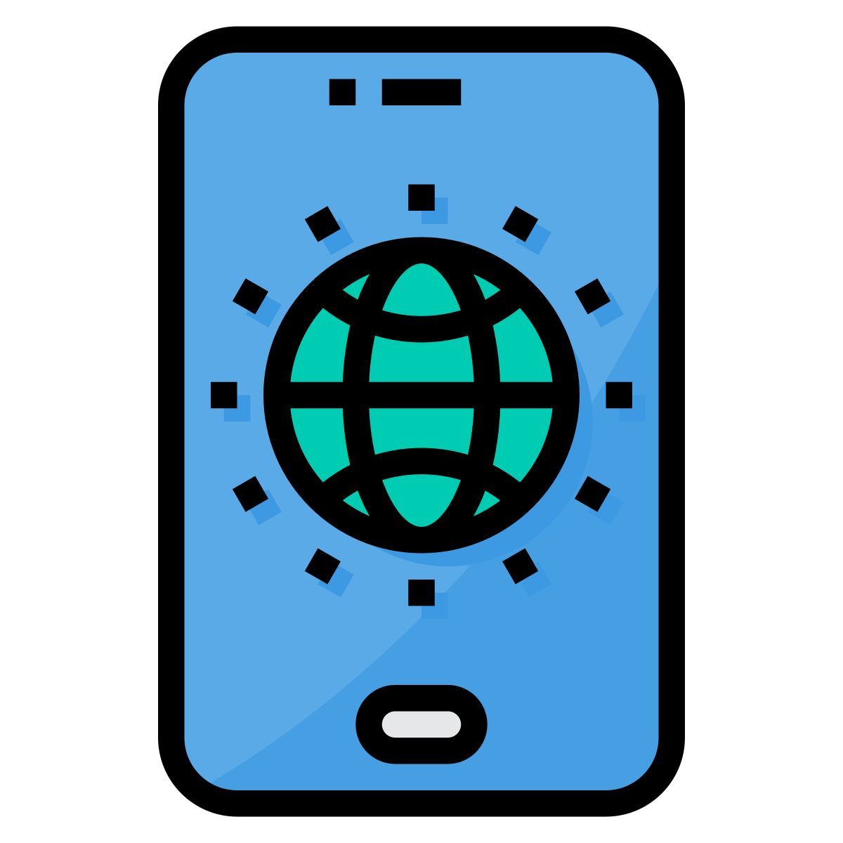 global connection icon