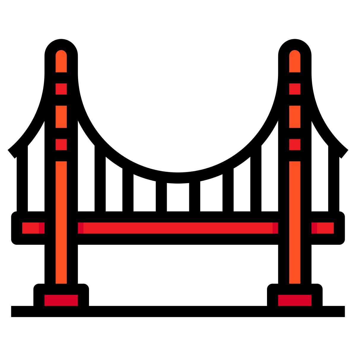 golden gate icon