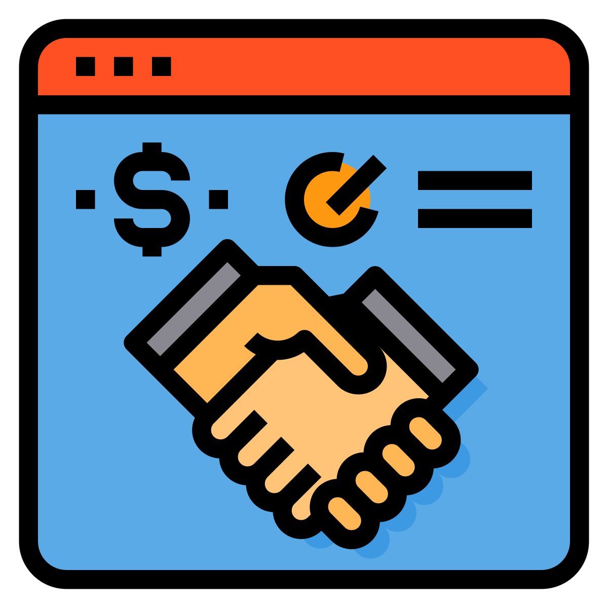 handshake icon