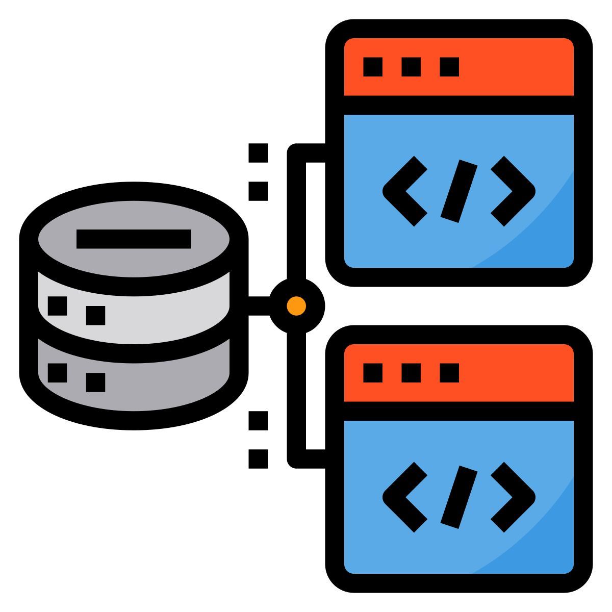 database development icon