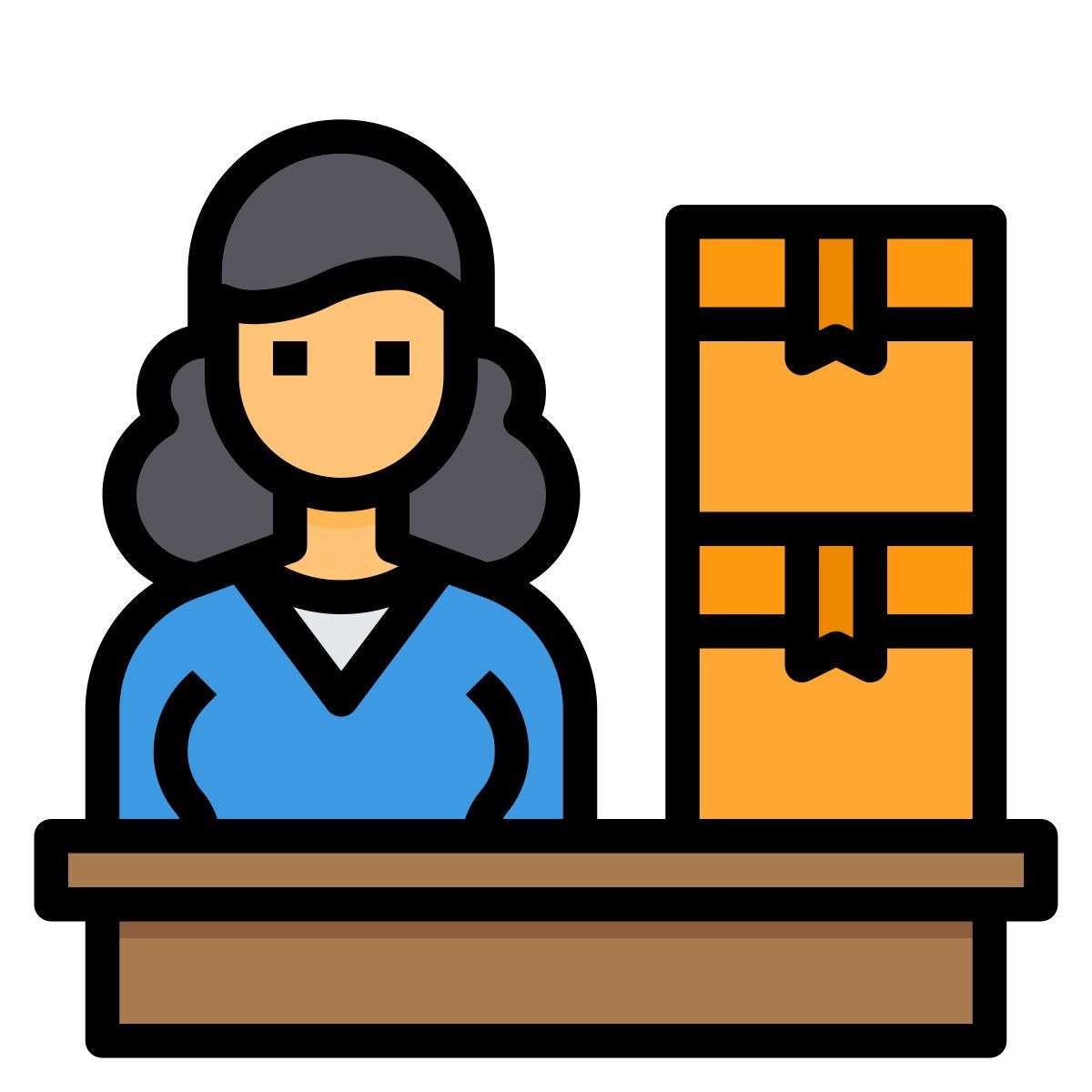 logistics office icon