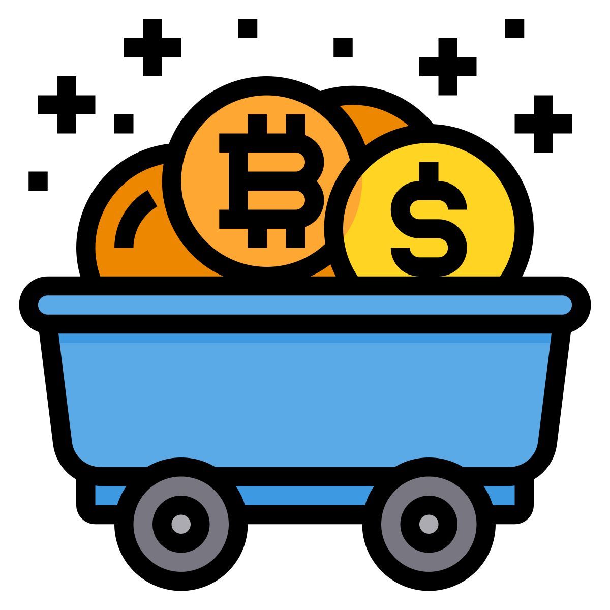 mine cart icon