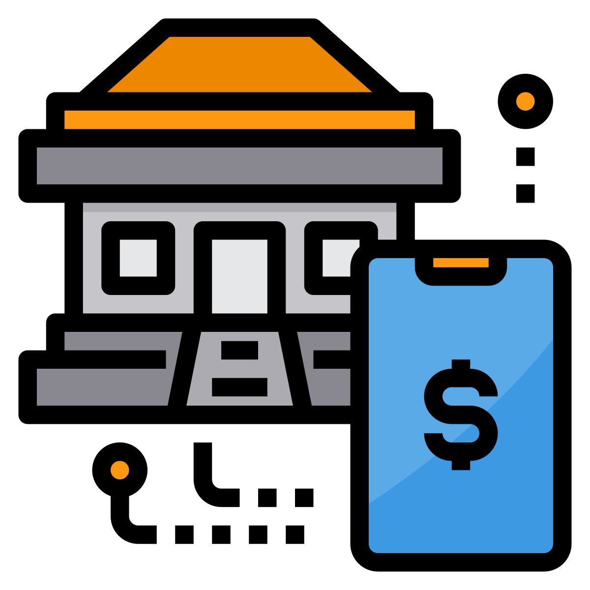mobile banking icon