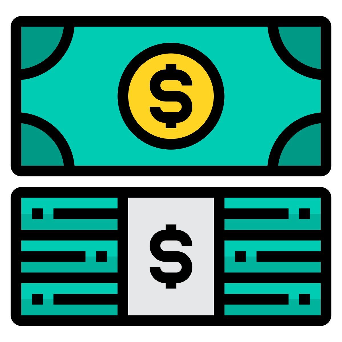 money stack icon