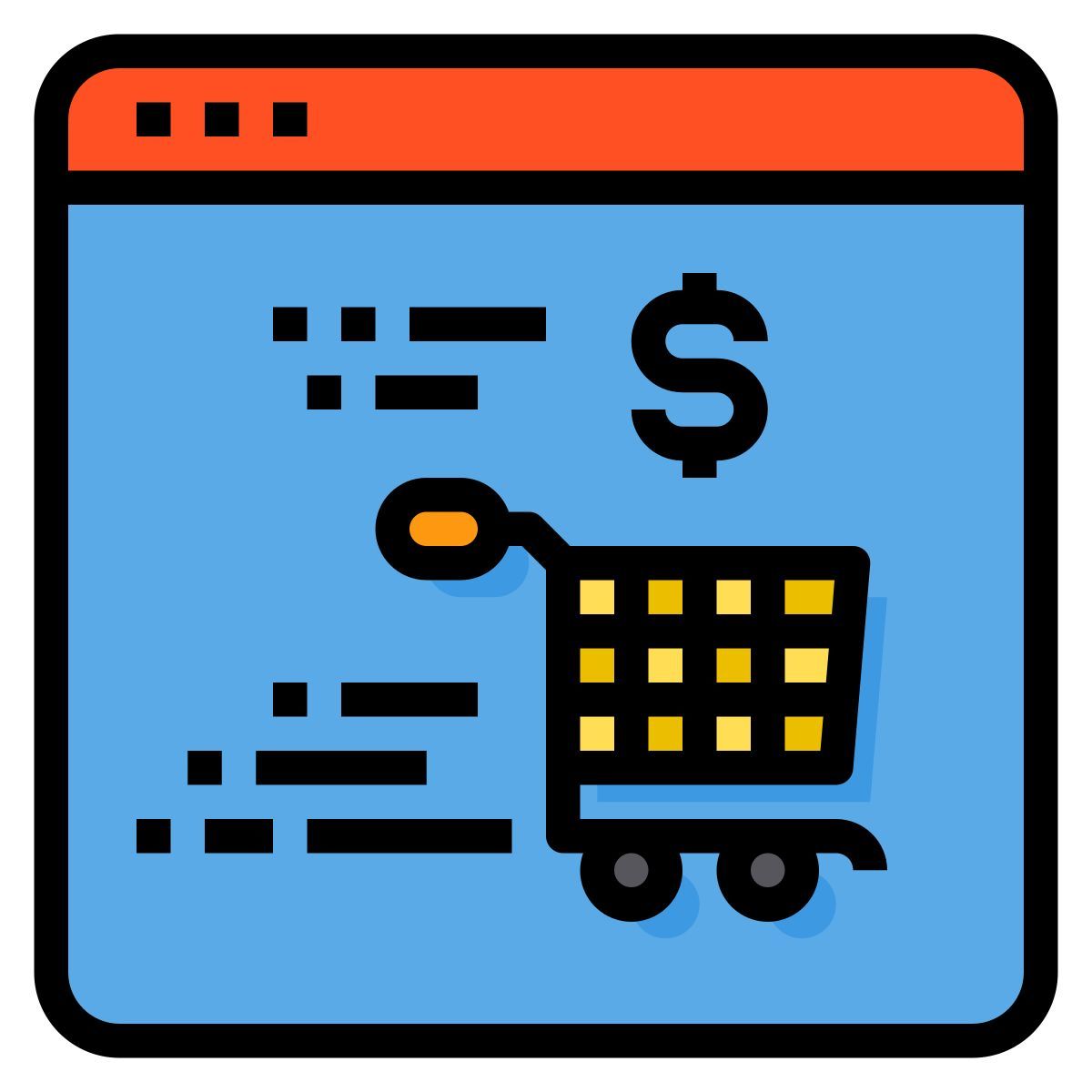online shopping icon