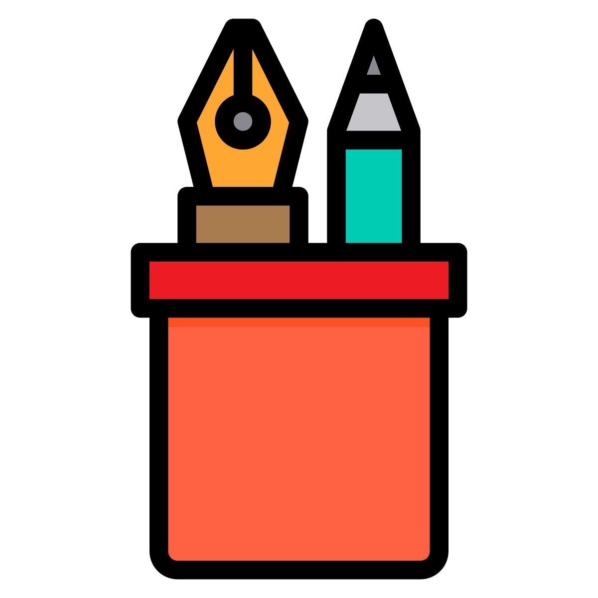 pencil case icon
