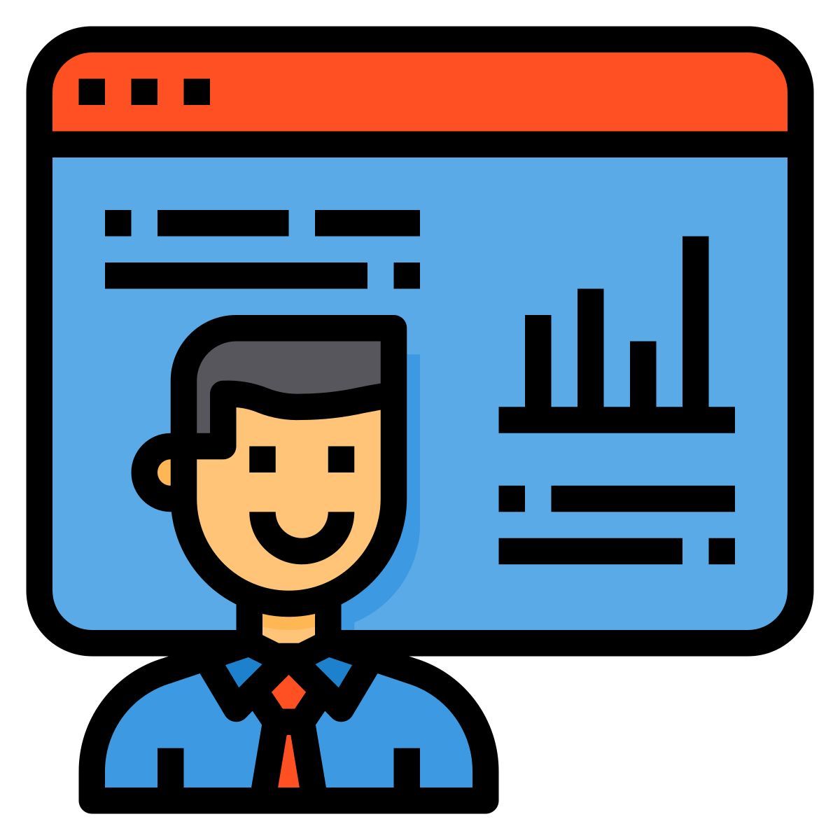 data analyst icon