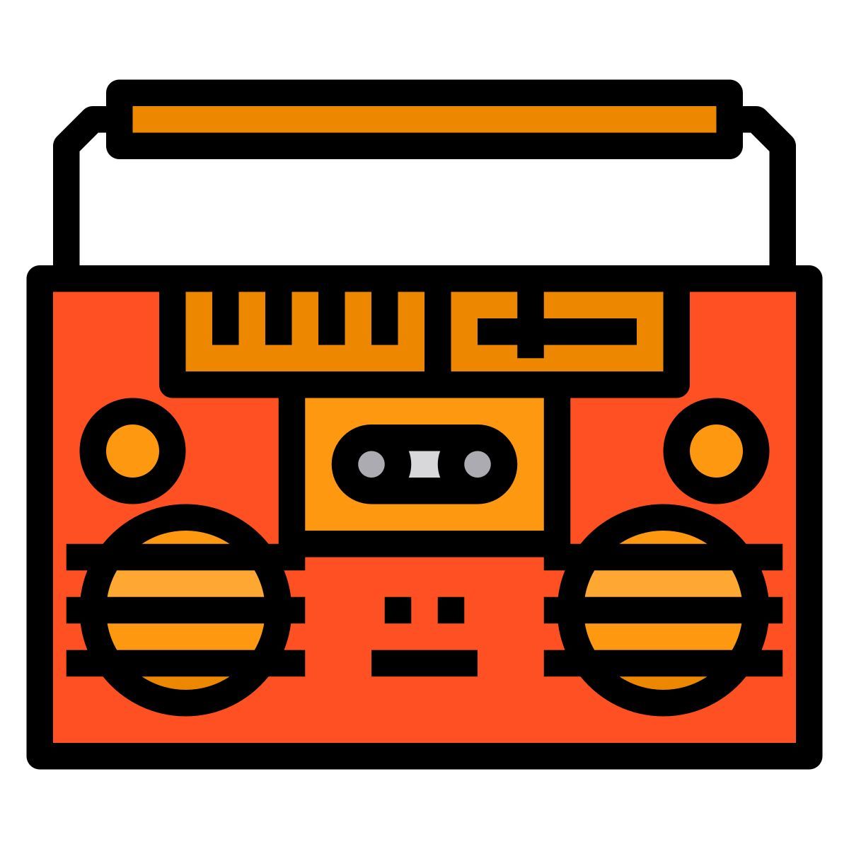 radio cassette icon