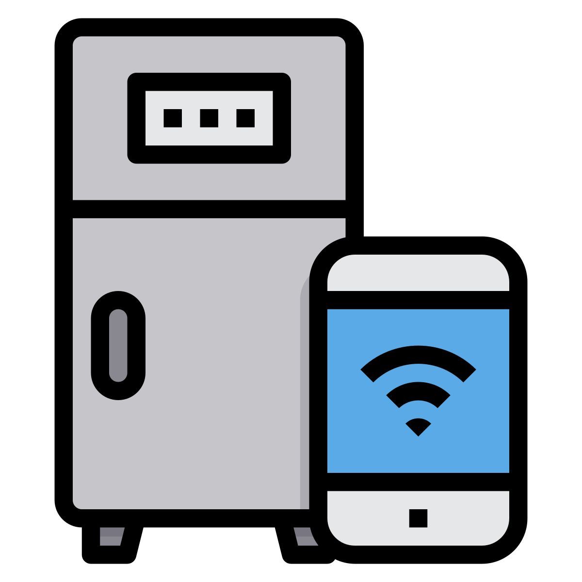 Réfrigérateur intelligent icon