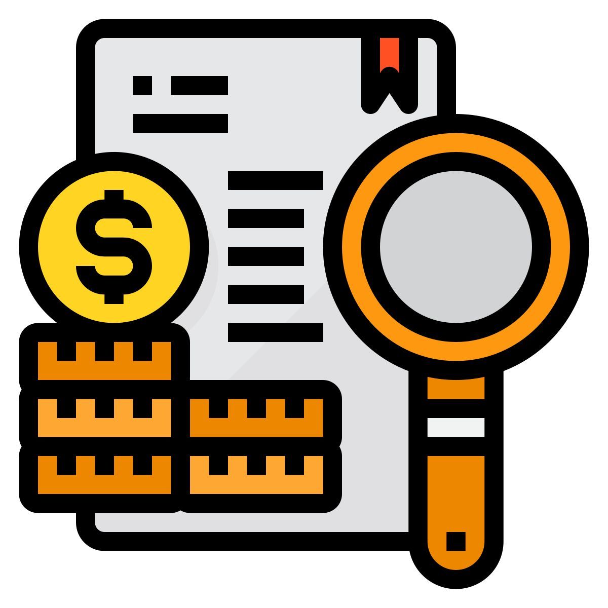 financial report icon