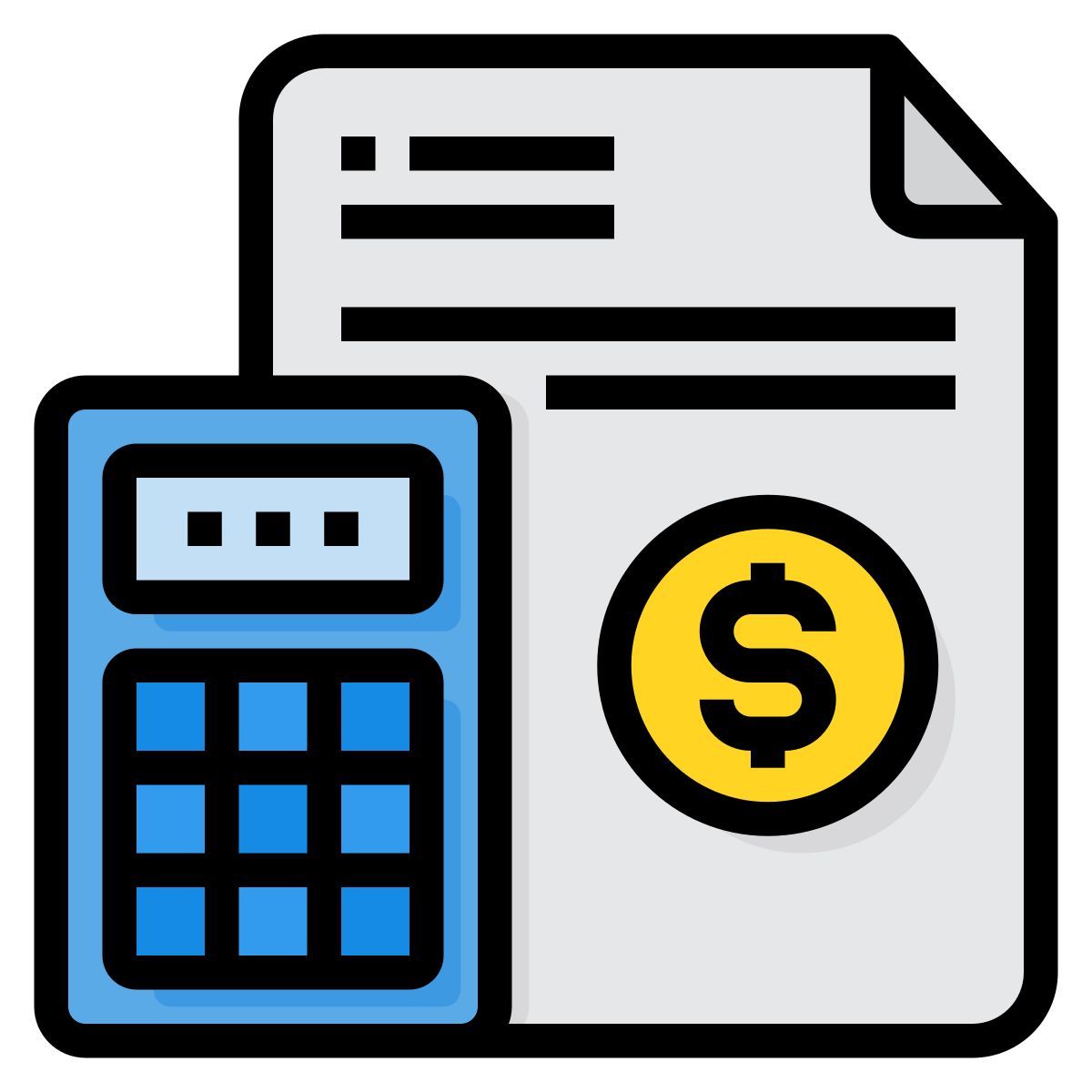 financial report icon
