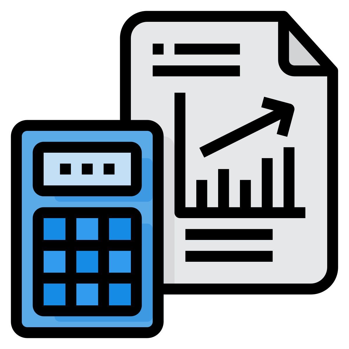 financial report icon