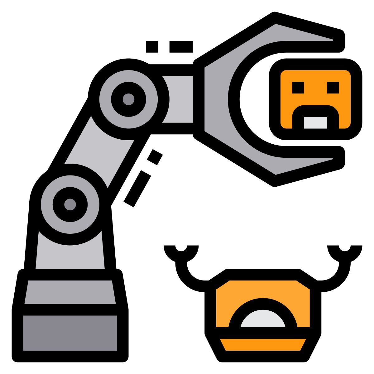 robotic arm icon