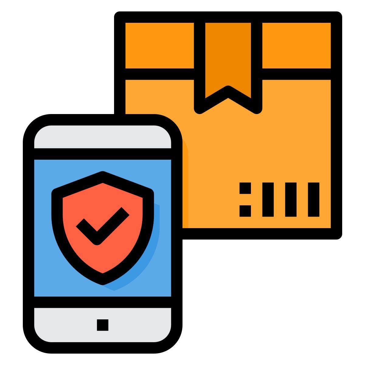 delivery insurance icon