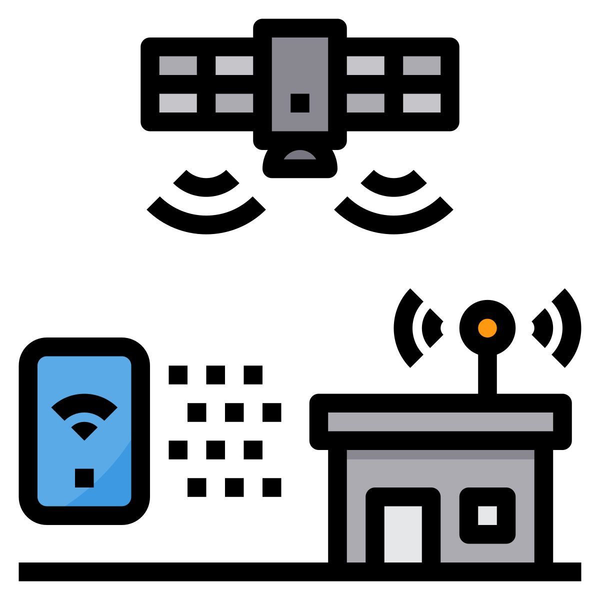 satélite icon