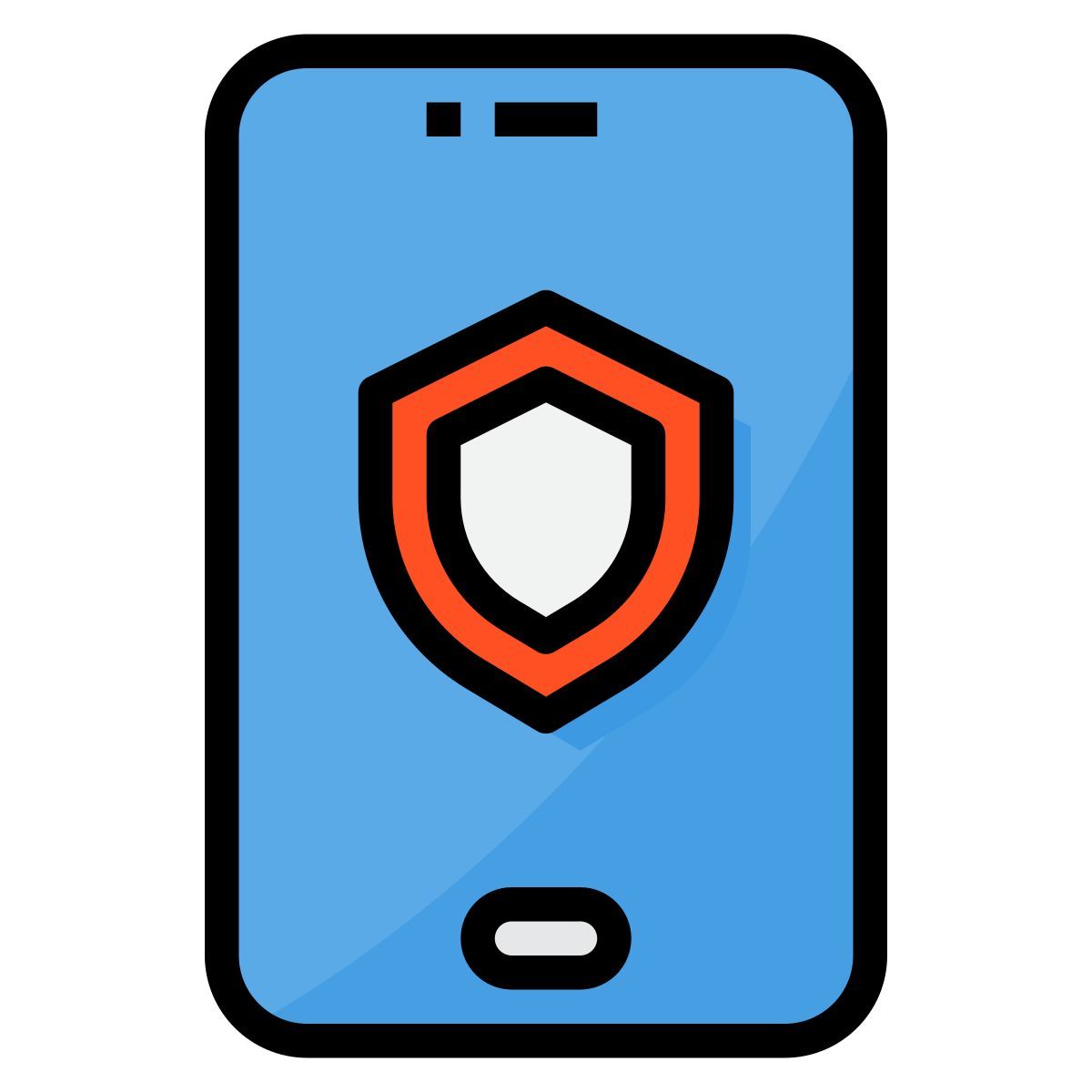 smartphone security icon