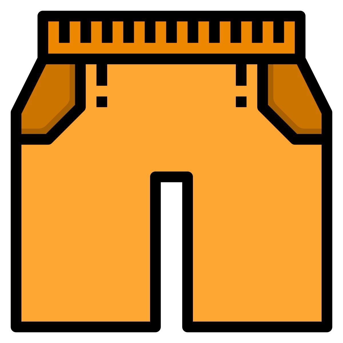 pantalones cortos icon