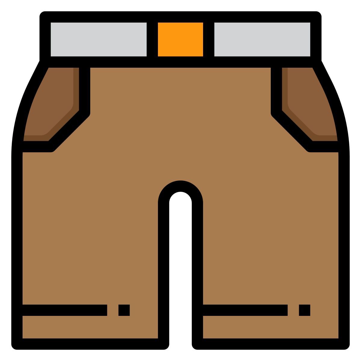 pantalones cortos icon