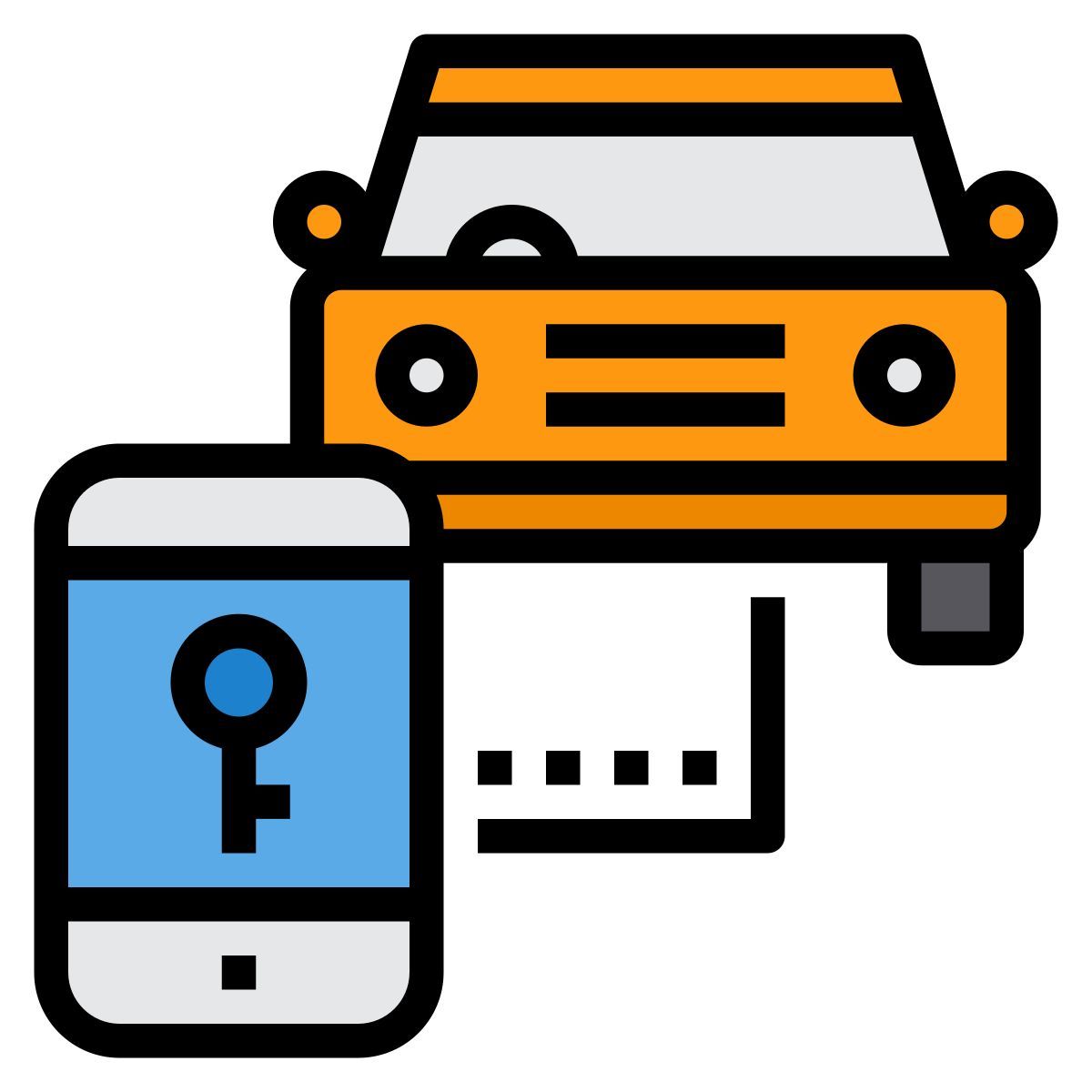 smart car icon