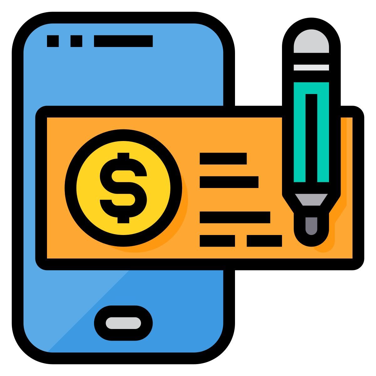 cheque icon