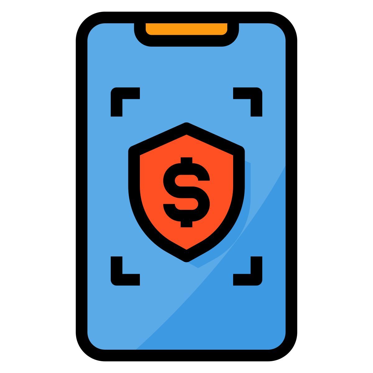 smartphone security icon