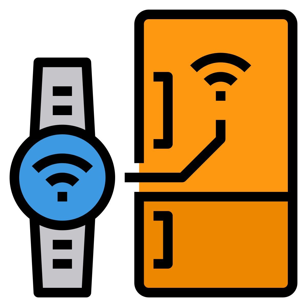 intelligenter kühlschrank icon