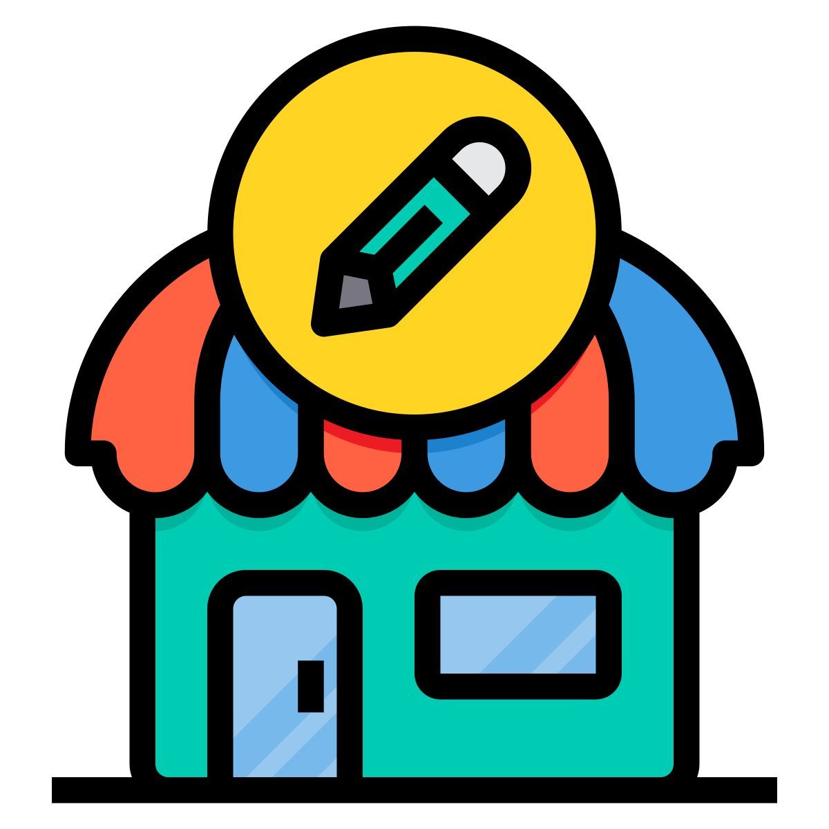stationery shop icon