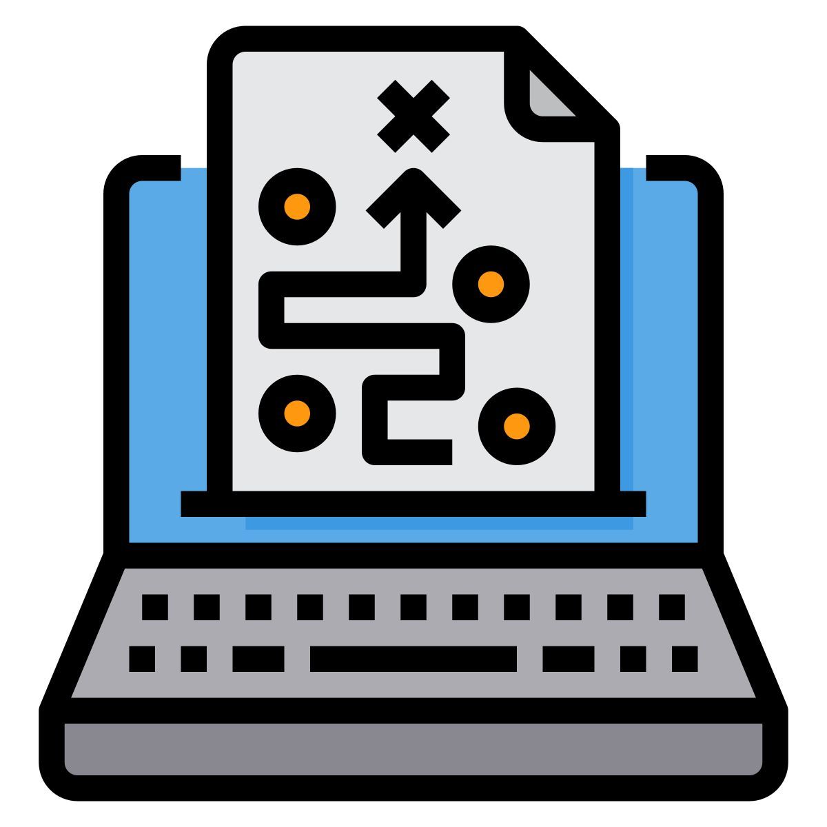 tablero de estrategia icon