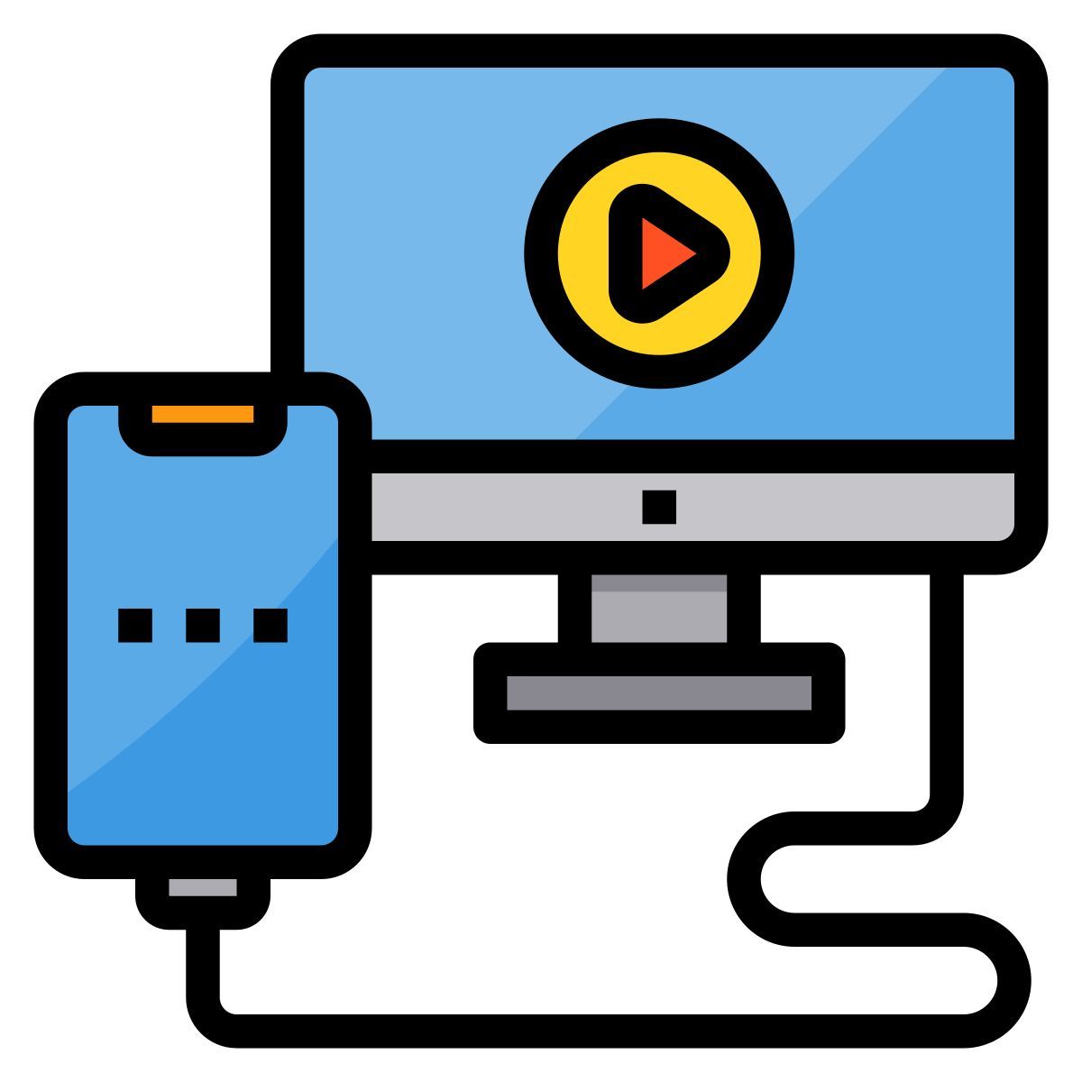 syncronisation connexion icon