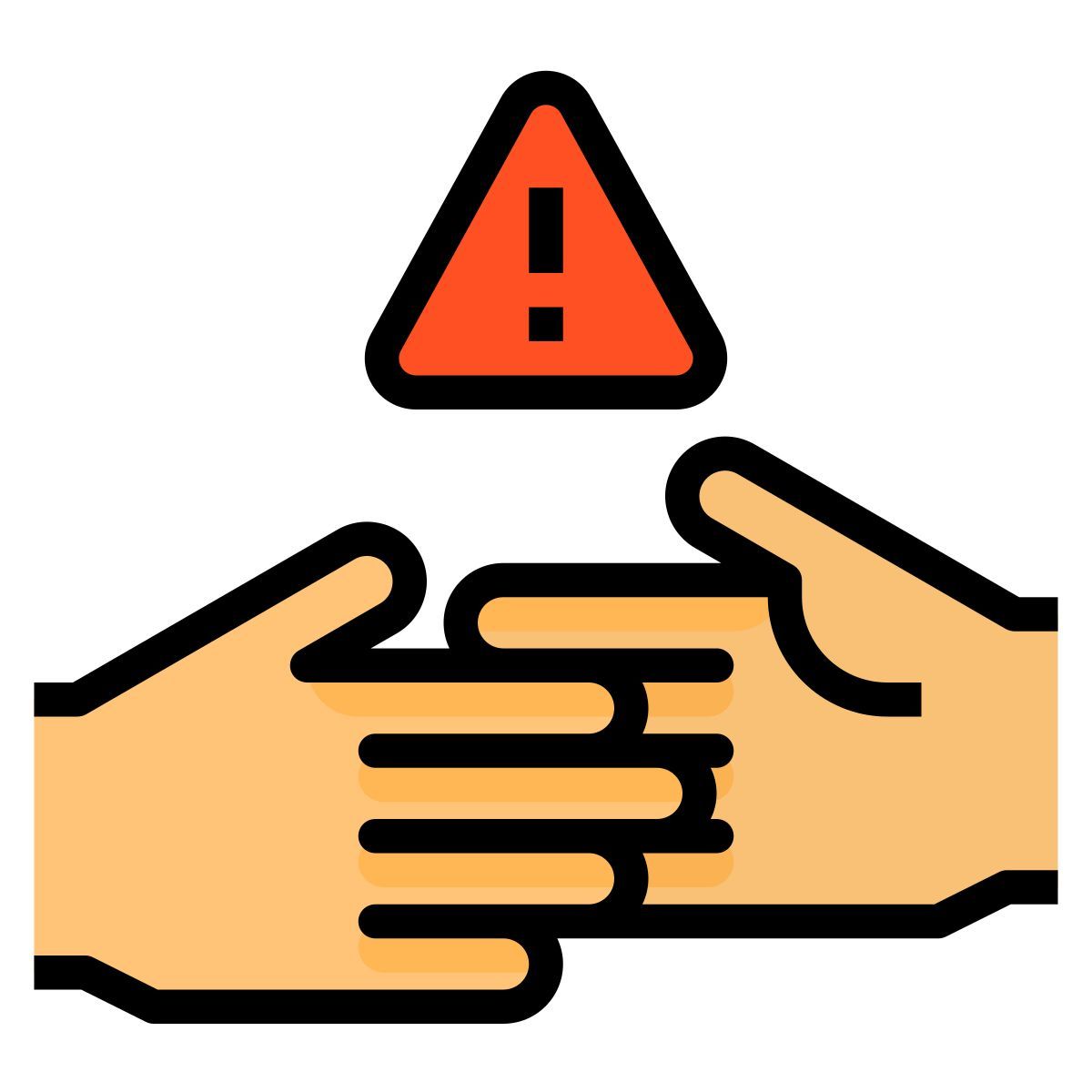 virus transmission icon