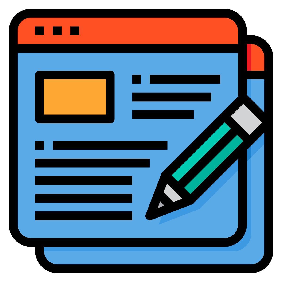 write article icon