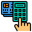 external calculator-financial-itim2101-lineal-color-itim2101 icon