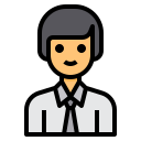 external businessman-avatar-itim2101-lineal-color-itim2101-2 icon