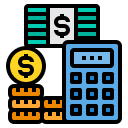 external calculator-currency-and-money-itim2101-lineal-color-itim2101 icon