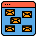 external email-contact-and-message-itim2101-lineal-color-itim2101-2 icon