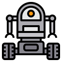 external robot-space-and-galaxy-itim2101-lineal-color-itim2101 icon