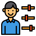 external skill-human-resource-itim2101-lineal-color-itim2101-2 icon