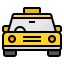 external taxi-taxi-service-itim2101-lineal-color-itim2101-1 icon