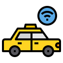 external taxi-taxi-service-itim2101-lineal-color-itim2101-7 icon