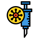 external vaccine-coronavirus-itim2101-lineal-color-itim2101 icon