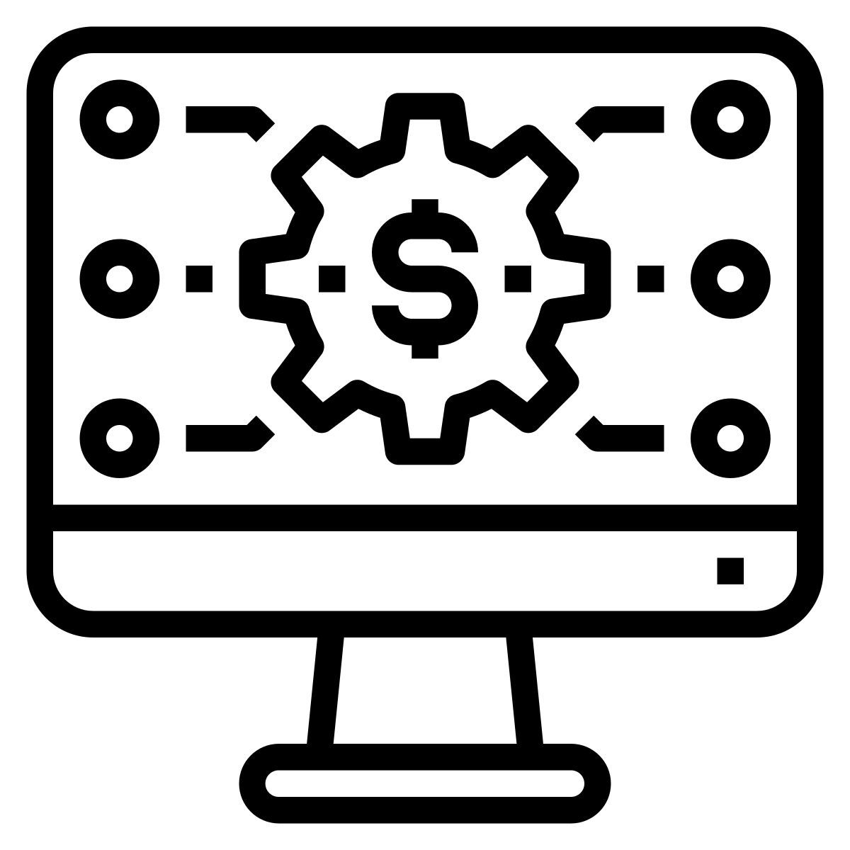 financial analytics icon