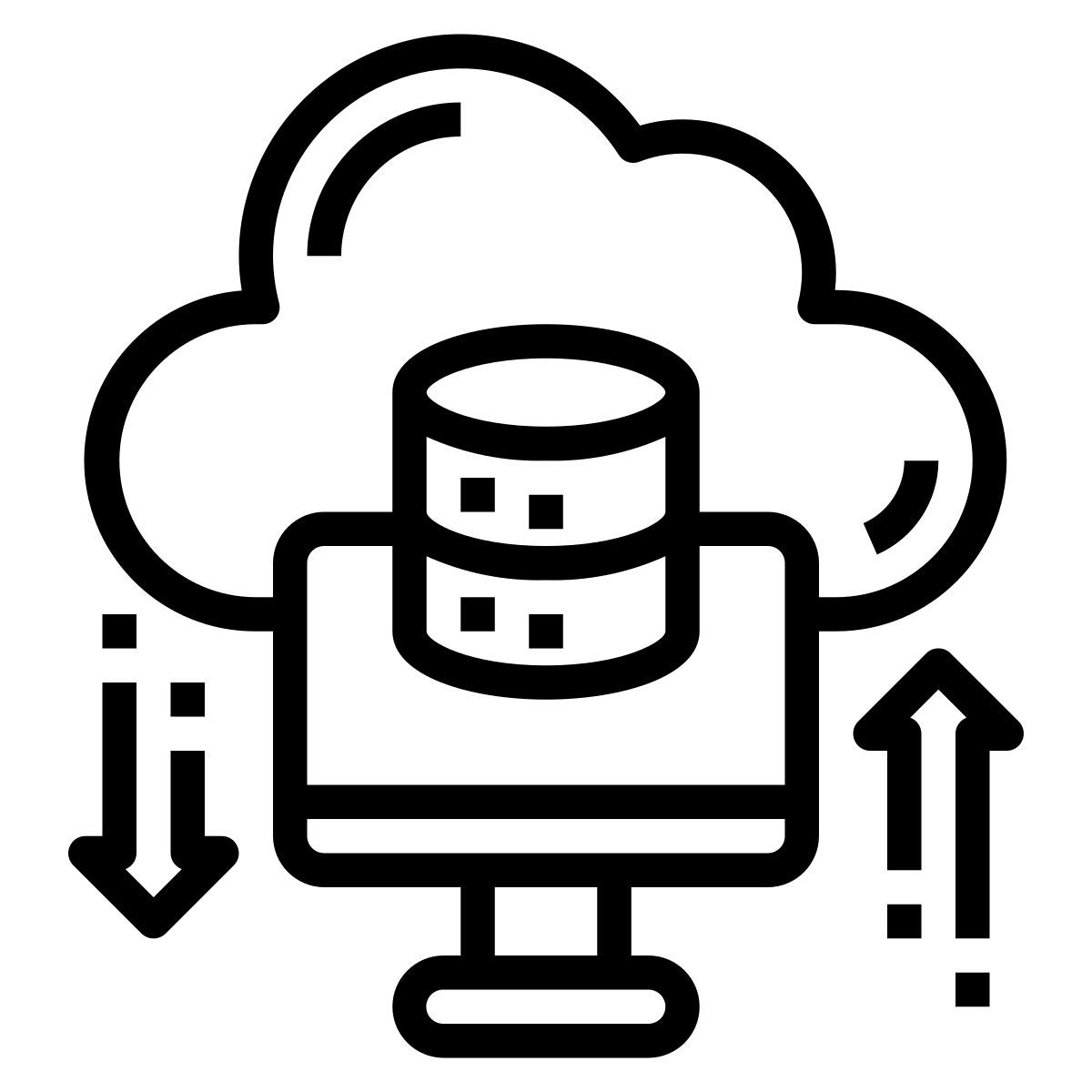 cloud database icon