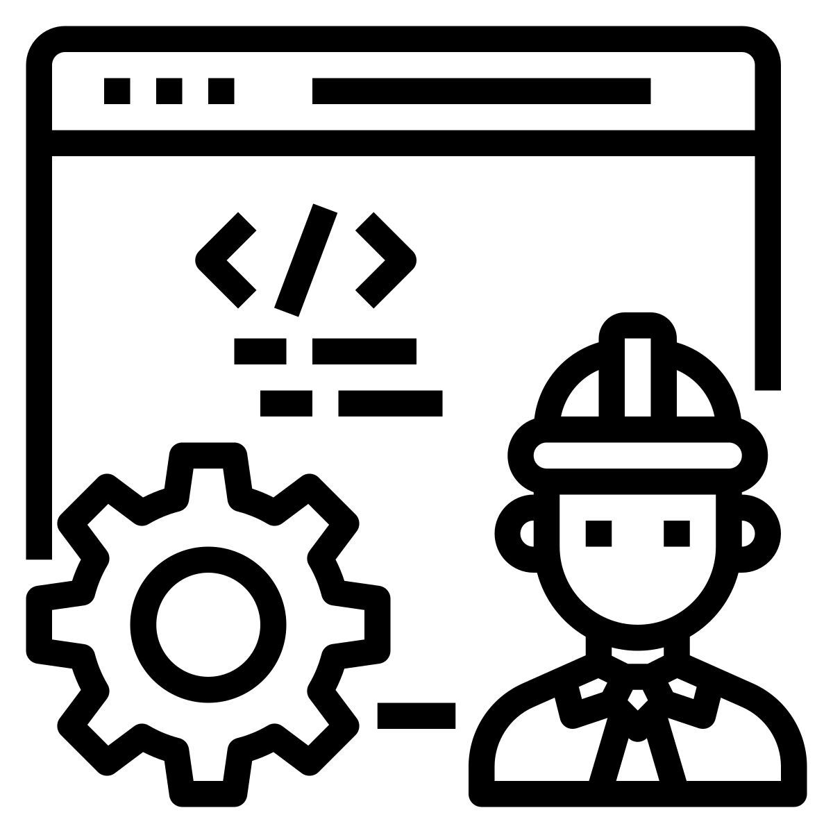 web development icon
