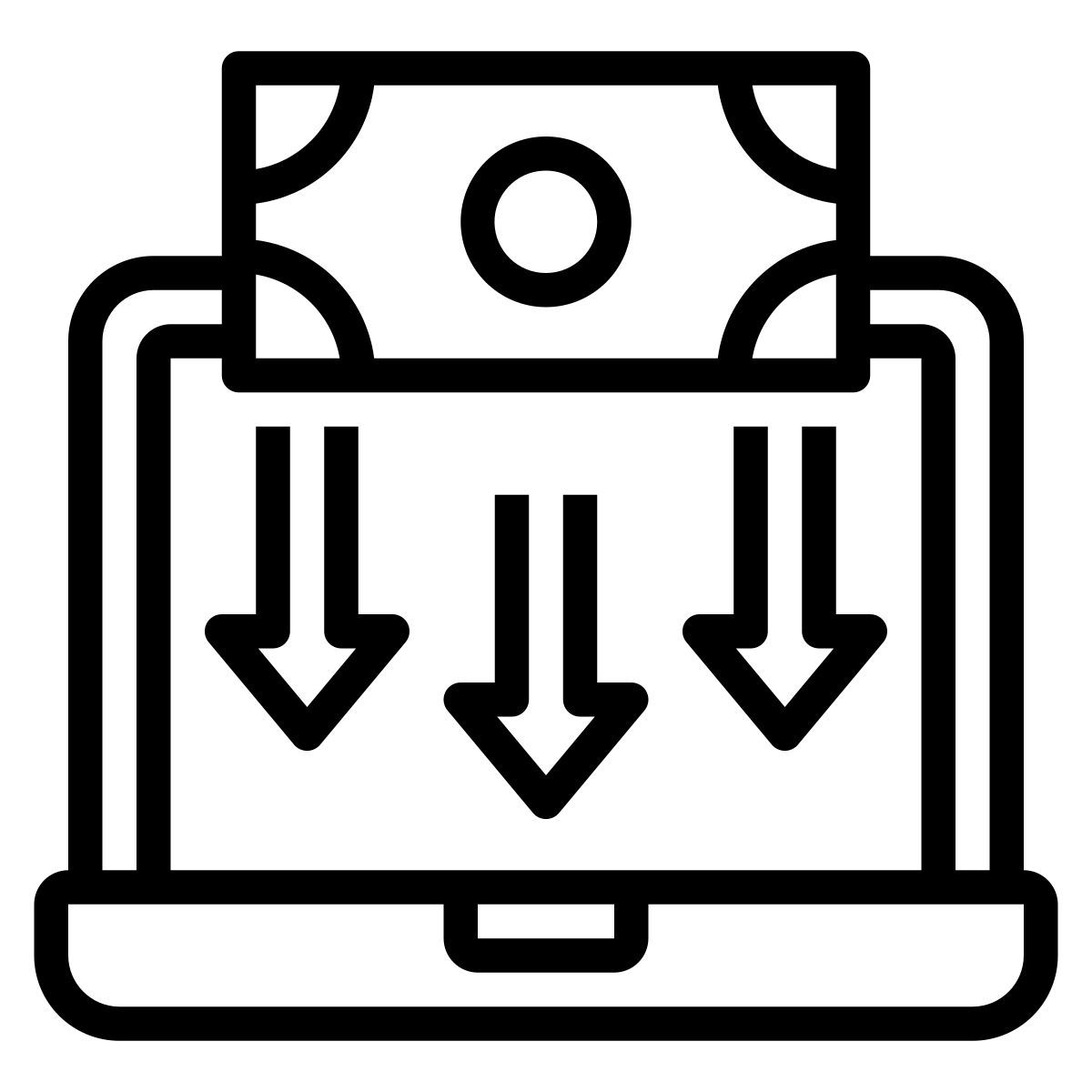 deposit money icon