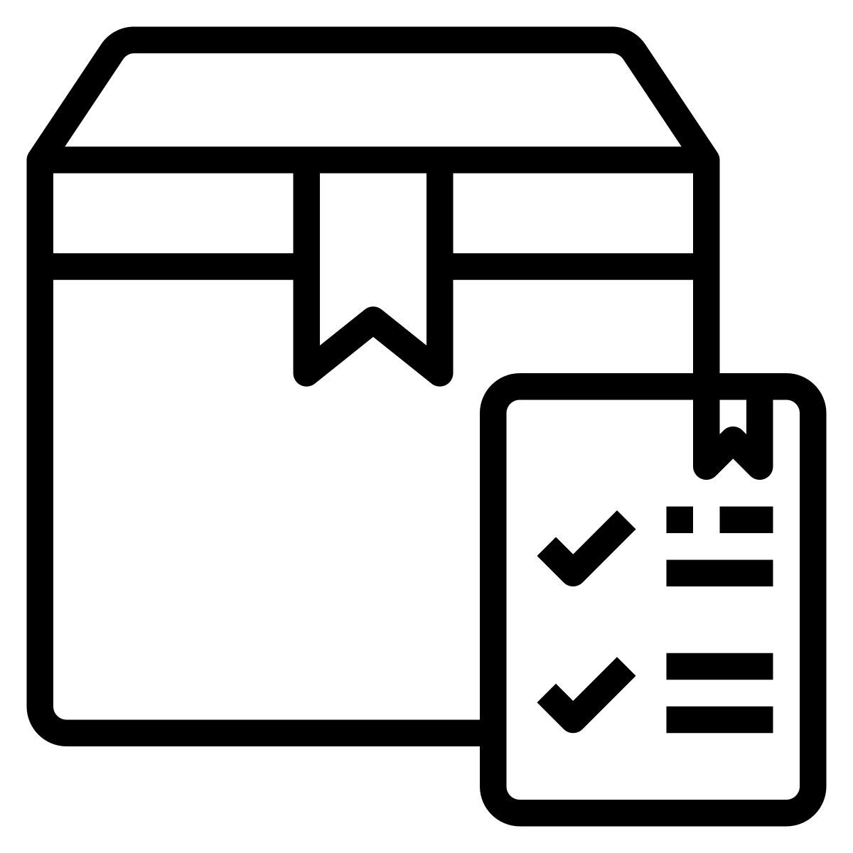 delivery checklist icon