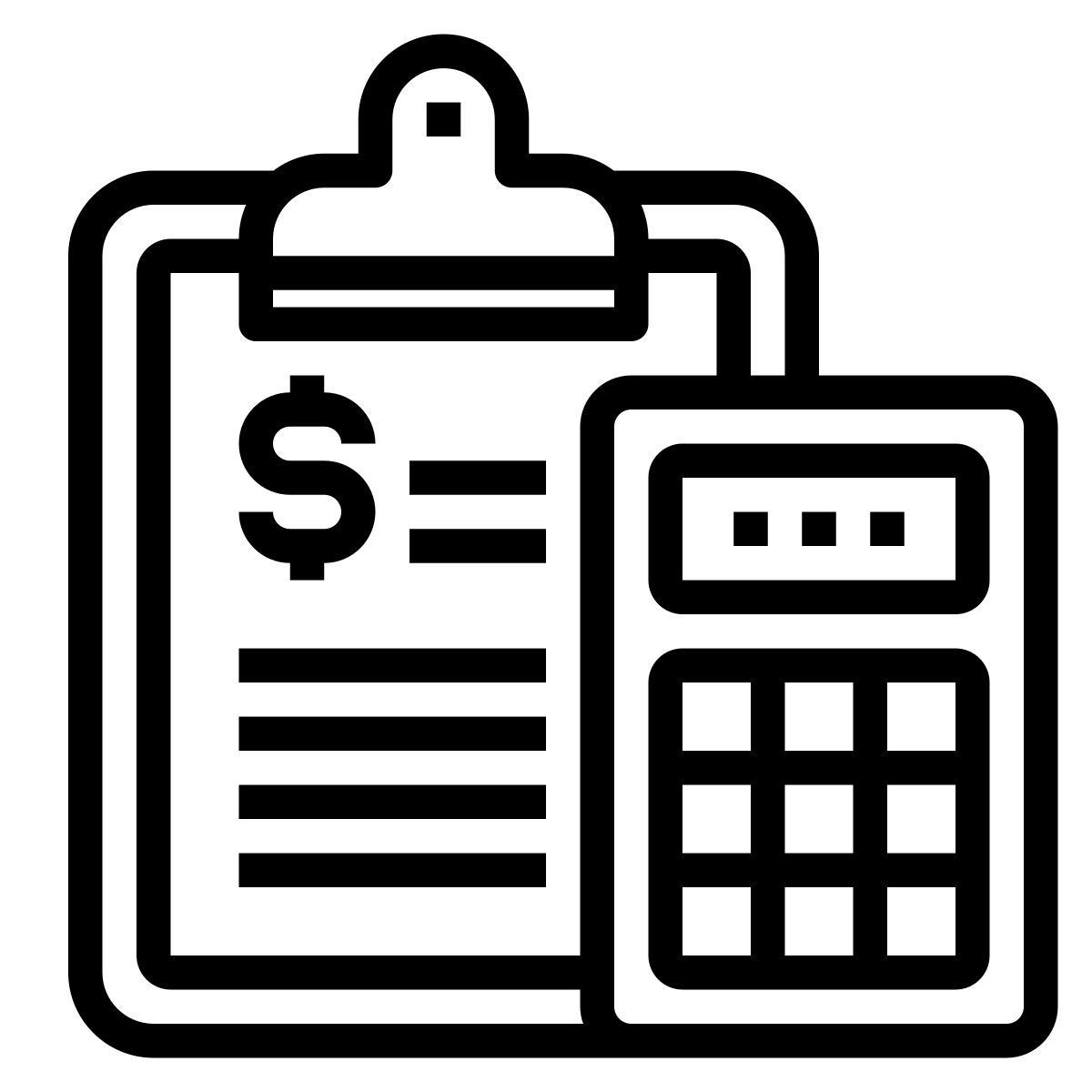 financial report icon