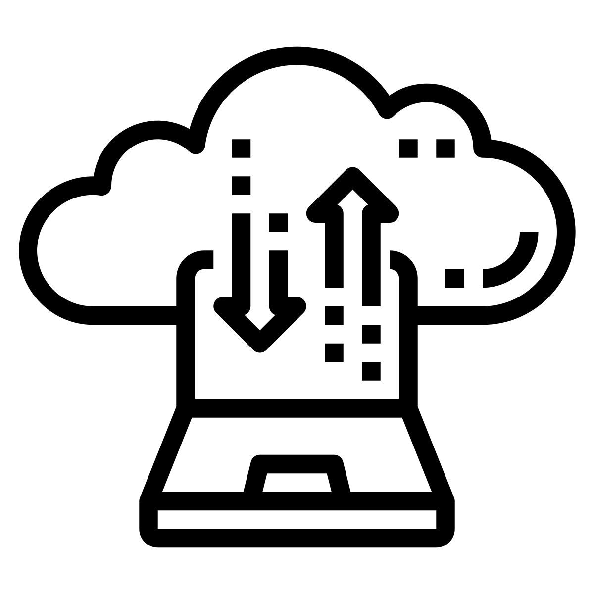 data transfer icon
