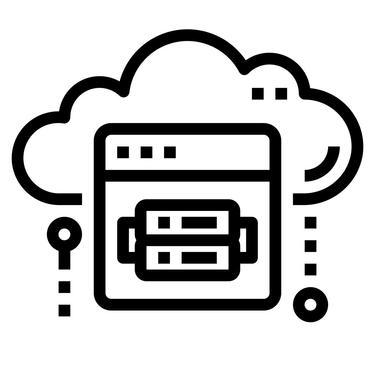 cloud computing icon