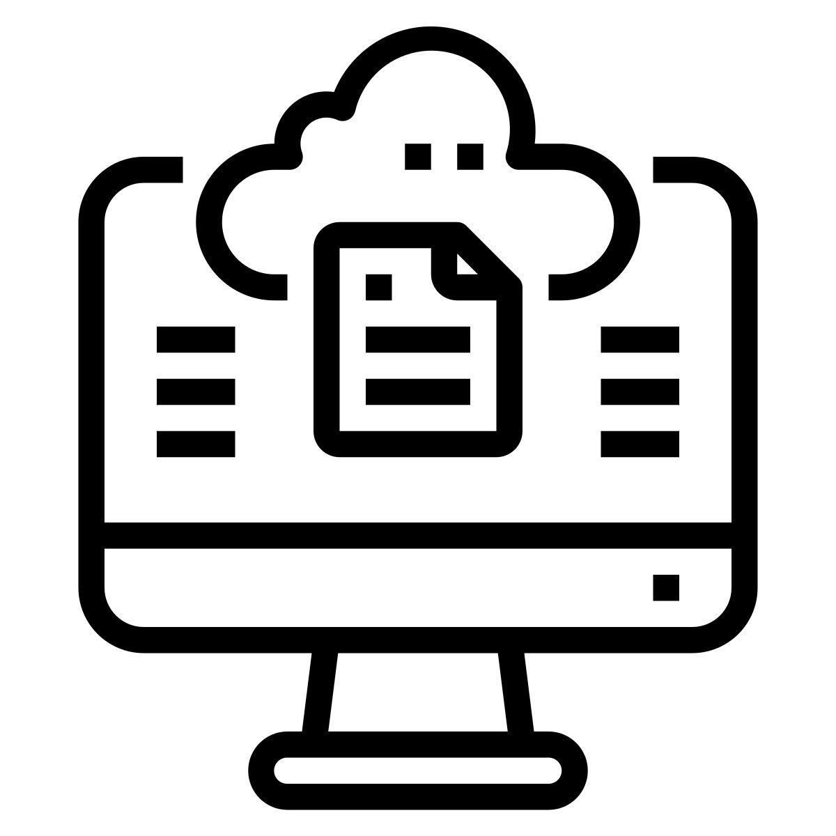 cloud file icon